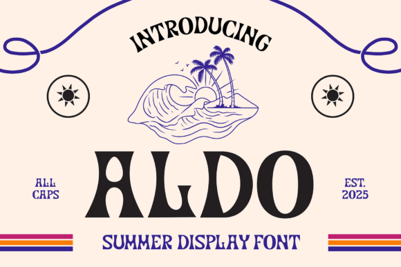 Aldo: The Display Font That Brings Summer Vibes to Every Design