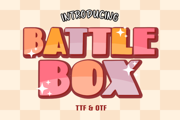 Battle Box: A Playful Typeface That Sparks Joy and Creativity