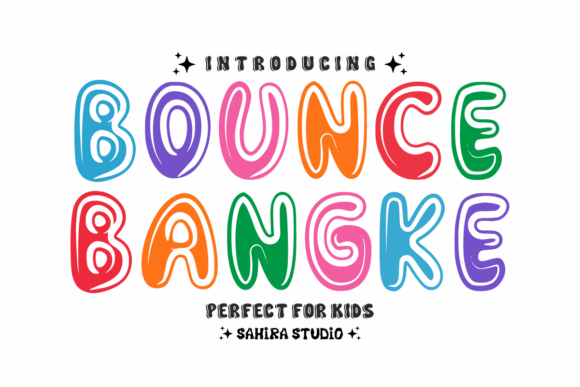 Bounce Bangke: The Font That Brings Instant Energy to Designs