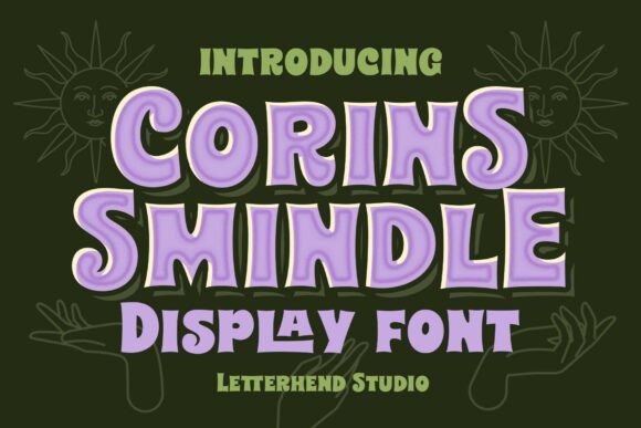 Corins Smindle: Groovy, Mystical Typography for Bold Branding