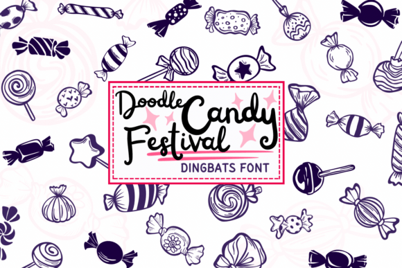 Doodle Candy Festival: Sweet Typography for Creative Projects