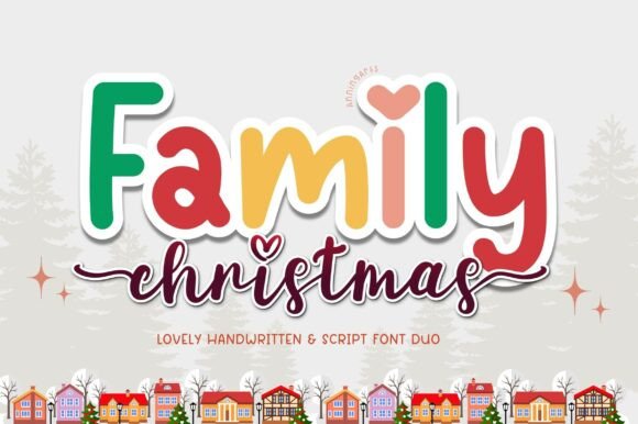 Family Christmas Duo: Crafting Cozy Holiday Designs