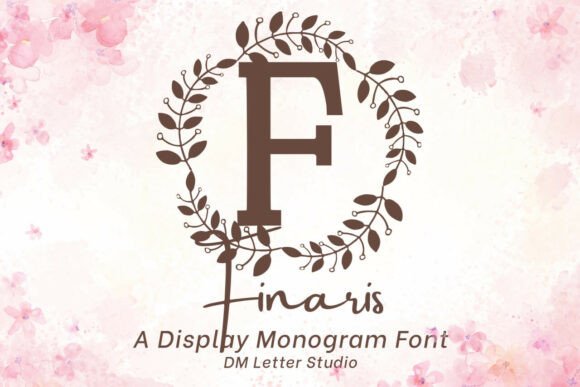 Finaris Monogram: Crafting Visual Identity with a Premium Font
