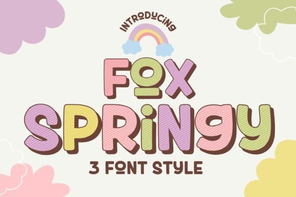 Fox Springy: The Playful Typeface for Creative Branding
