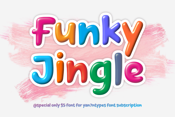 Funky Jingle: A Typeface That Dances Off the Page