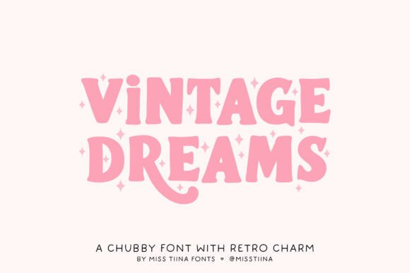 Inject Groovy Character: Mastering the Vintage Dreams Typeface