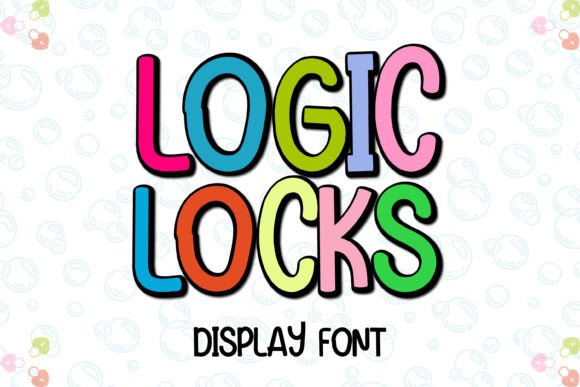 Logic Locks: The Playful Typeface for Bold Branding