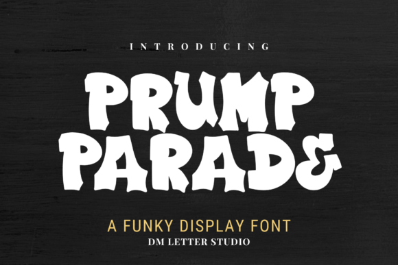Plump Parade: The Playful Font That Makes Every Design Pop