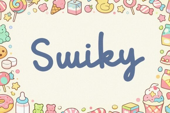 Swiky: The Handwritten Font That Feels Like a Warm Hug