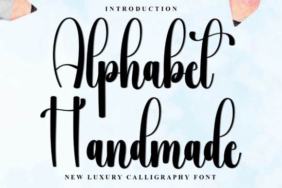 The Alphabet Handmade Font: A Tribute to Authentic Craft