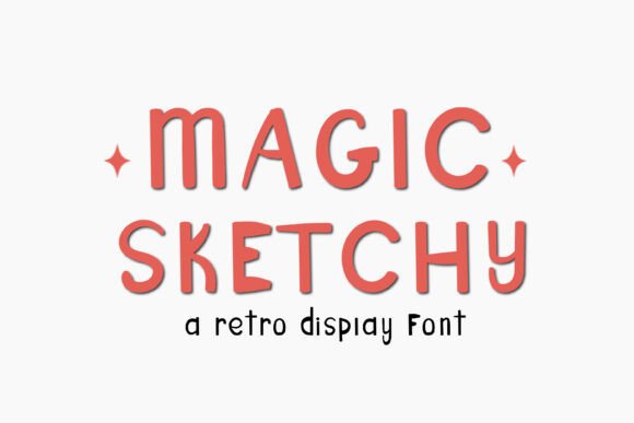 Unleash Playful Energy with the Magic Sketchy Font